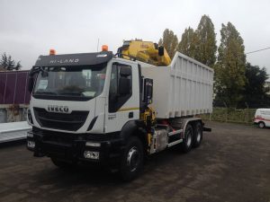 IVeco Trakker Benne Grue