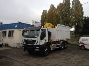 IVeco Trakker Benne Grue